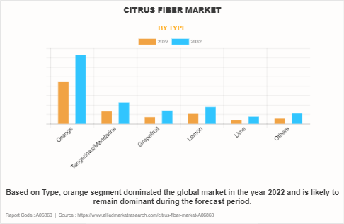 Citrus Fiber Market by Type
