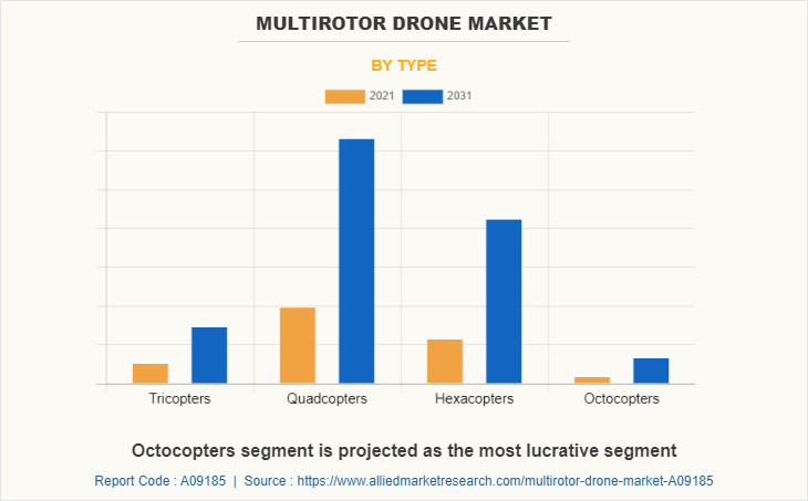 Multirotor Drone Market by Type