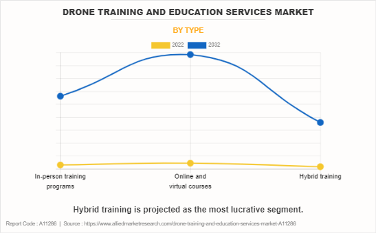 Drone Training and Education Services Market by Type