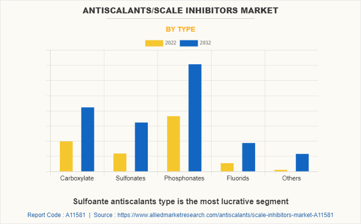 Antiscalants/Scale Inhibitors Market by Type