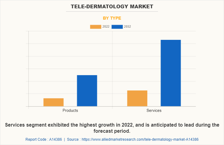 Teledermatology Market by Type