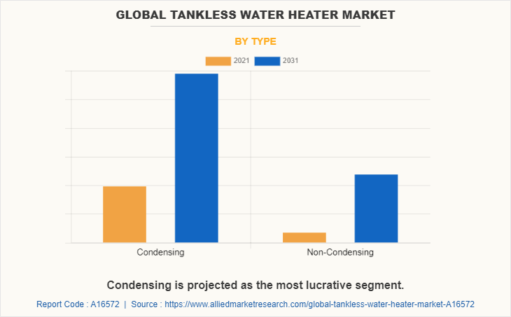 Global Tankless Water Heater Market by Type