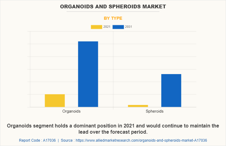 Organoids and Spheroids  Market by Type