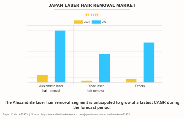 Japan Laser Hair Removal Market by Type