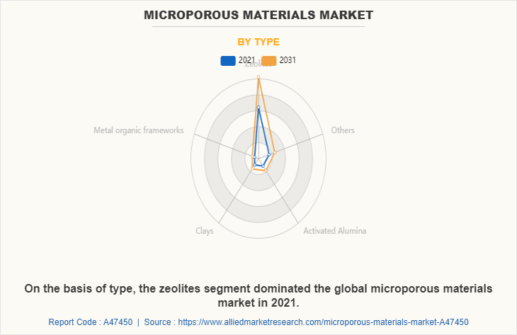 Microporous Materials Market by Type