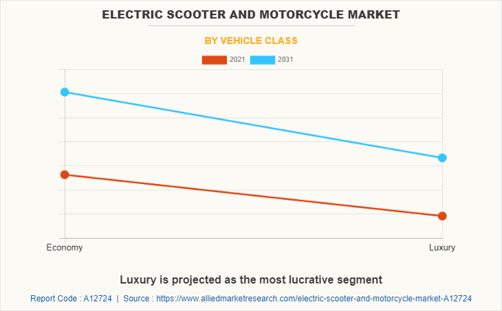 Electric Scooter and Motorcycle Market by Vehicle Class