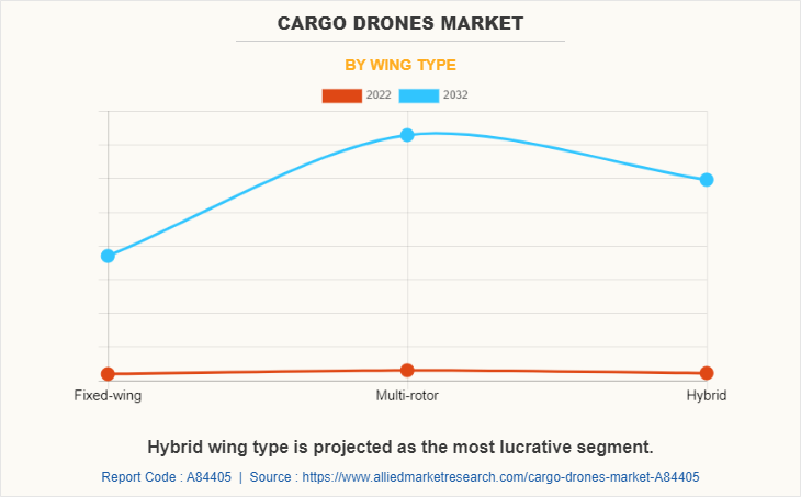 Cargo Drones Market by Wing type
