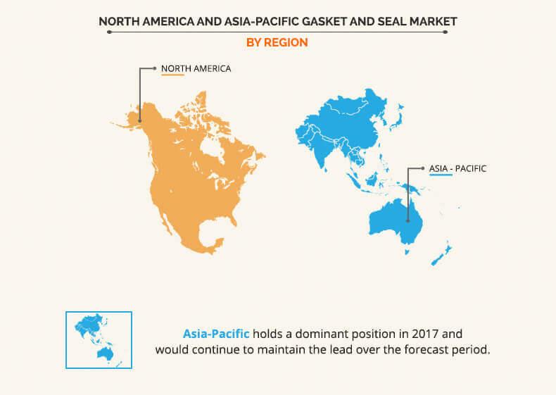 North America and Asia-Pacific Gasket and Seal Market by regional analysis