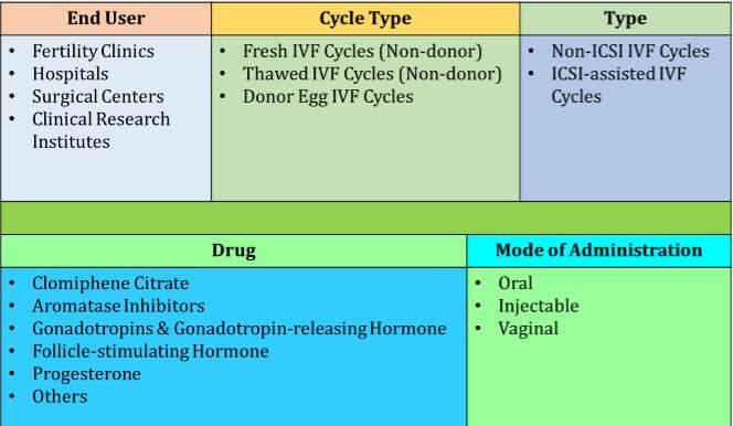 RUSSIA IVF MARKET SEGMENTATION